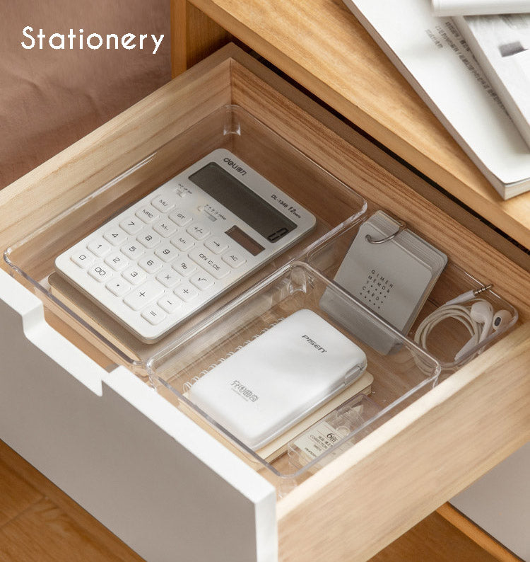 drawer organizer transparent acrylic