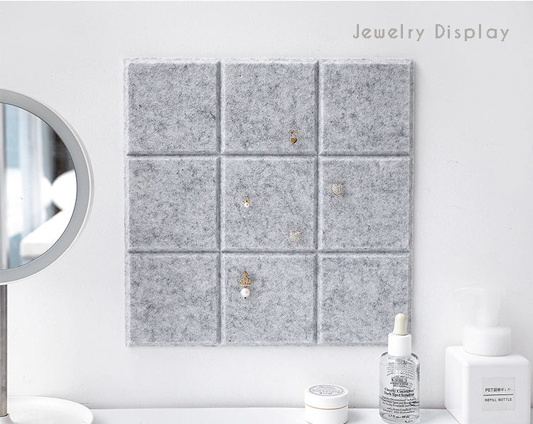 felt wall pin board storage