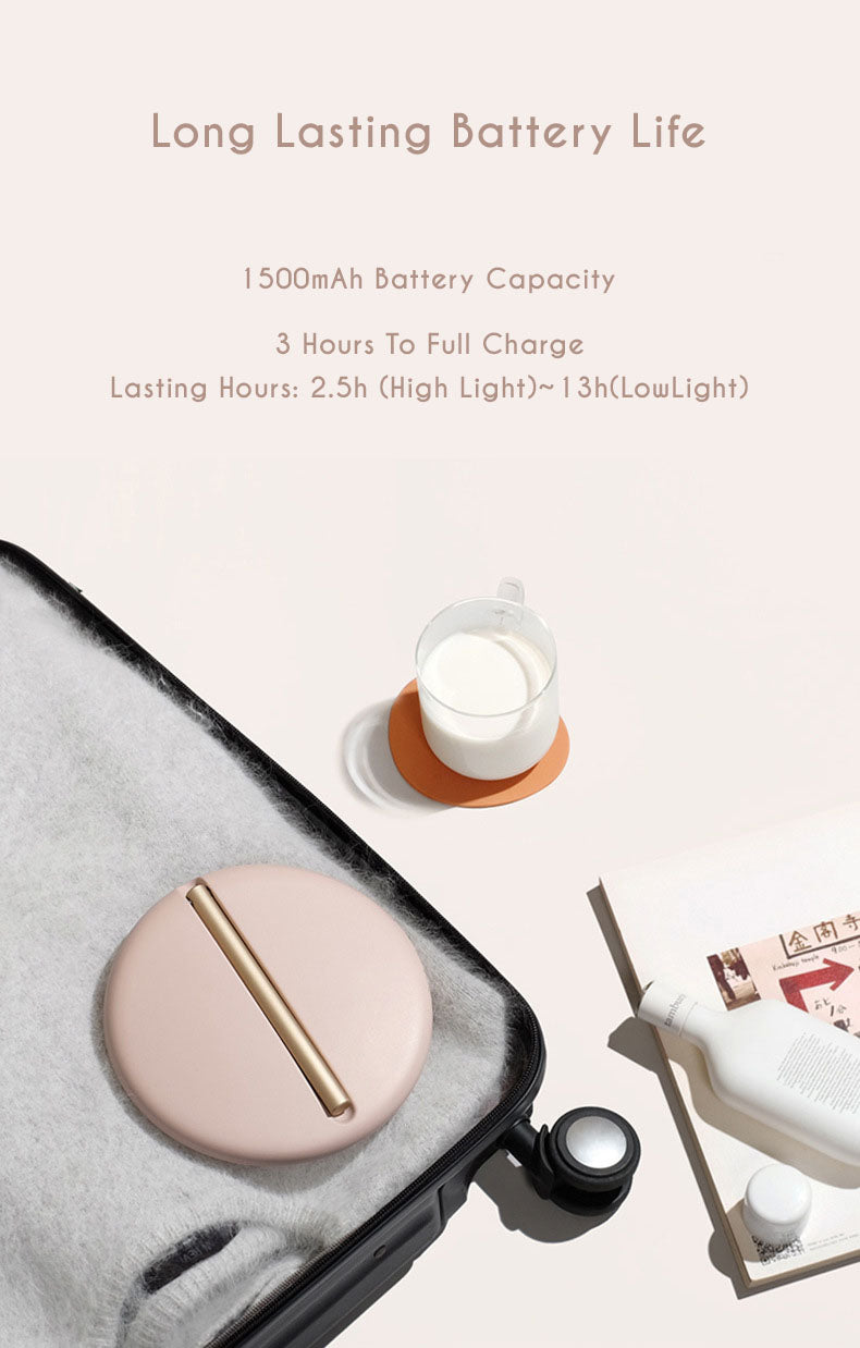 foldable makeup mirror for traveling