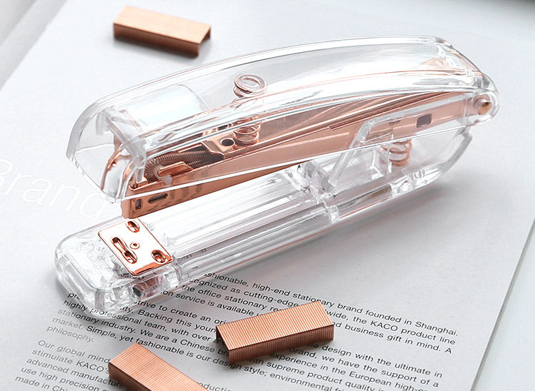 rose gold stapler