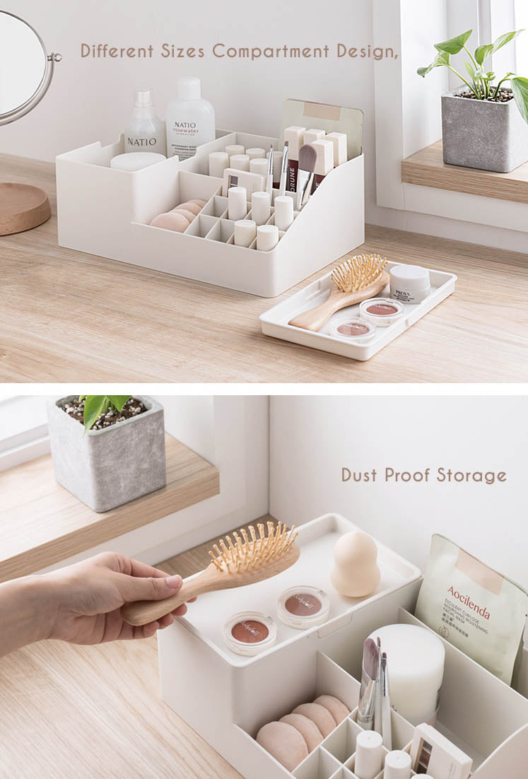 Preppy Aesthetic Skincare & Makeup Organizer Storage Drawer