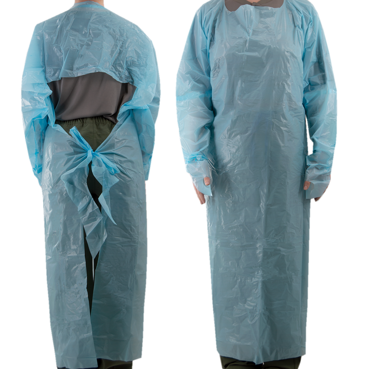 CPE Isolation Gown - 1 case of 100 - LaKota Products Dealer Portal