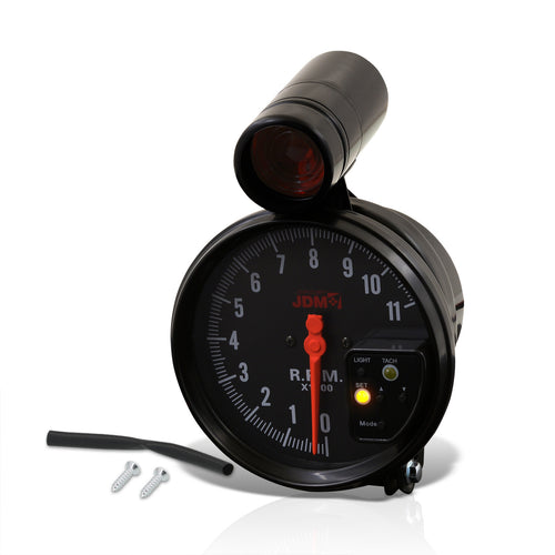 Black 7 Color Oil Temperature Gauge