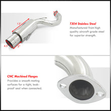 Load image into Gallery viewer, Mitsubishi Eclipse GS RS Non-Turbo 1995-1999 / Eagle Talon Non-Turbo 1995-1998 N1 Style Stainless Steel Catback Exhaust System (Piping: 3.0&quot; / 76mm | Tip: 4.5&quot;)
