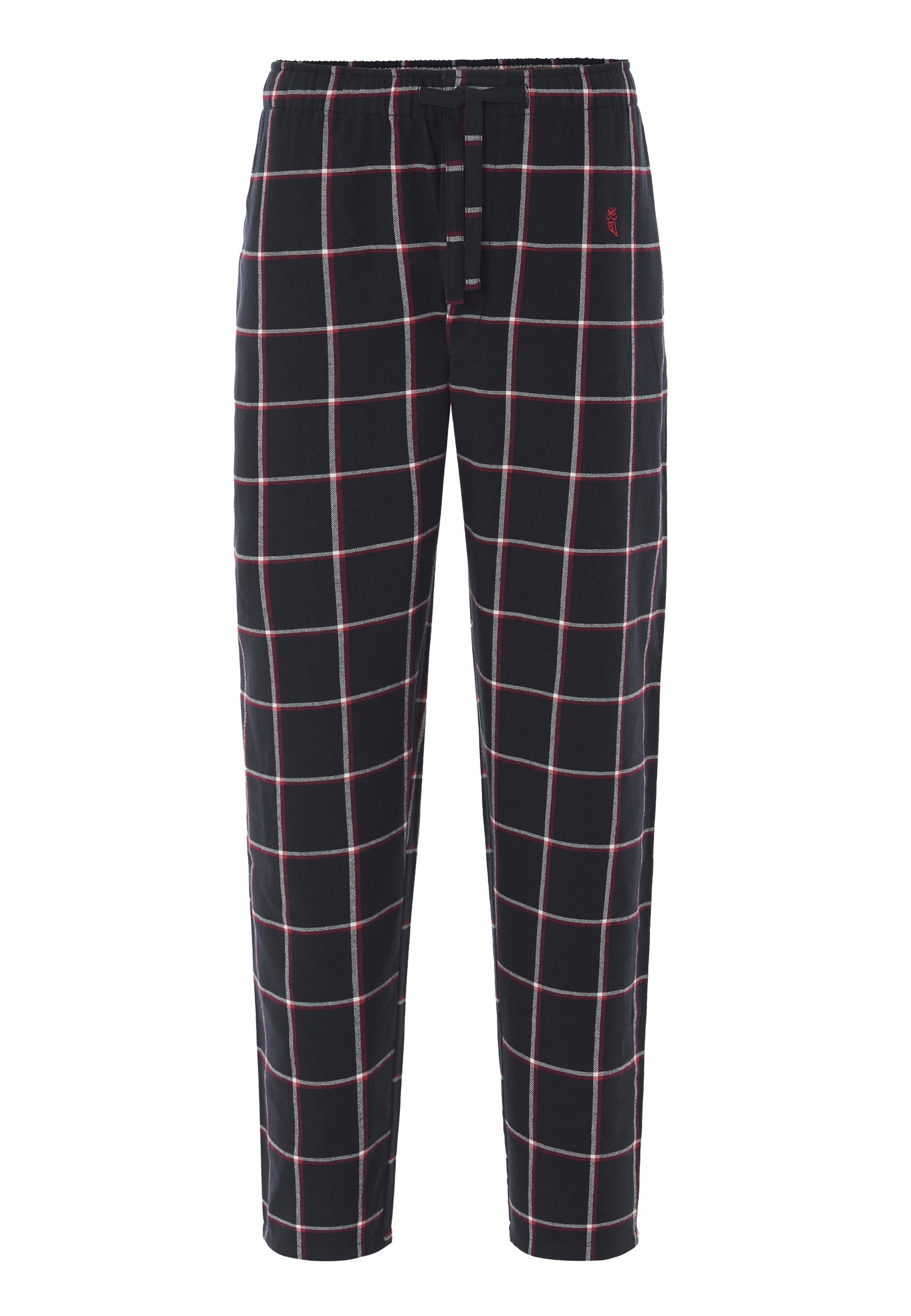 ▷ Men's Long Premium Flannel Pajama Pants | Marine Reds | The