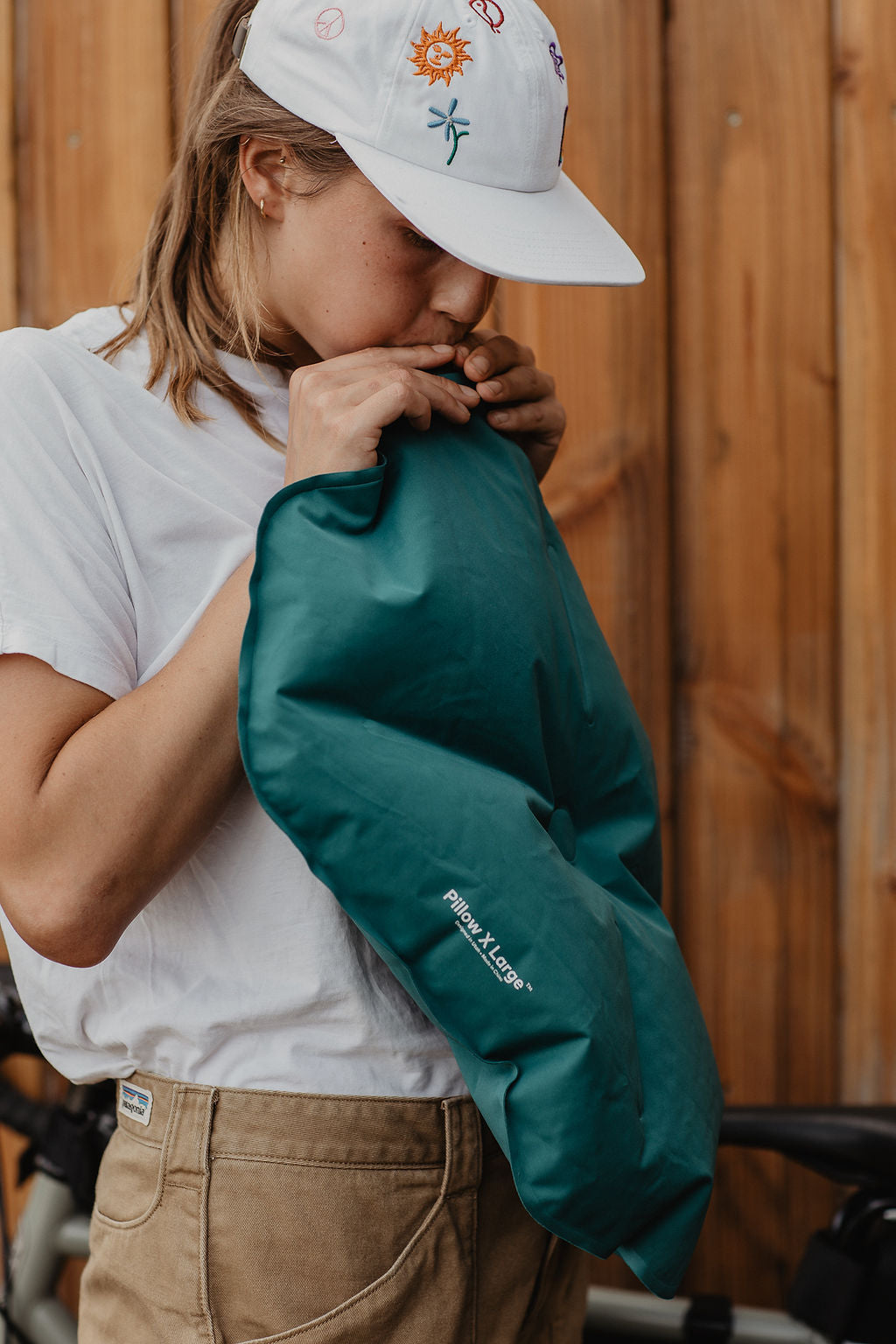 camping pillow bike packing 