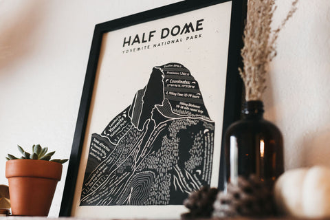 Half Dome art print