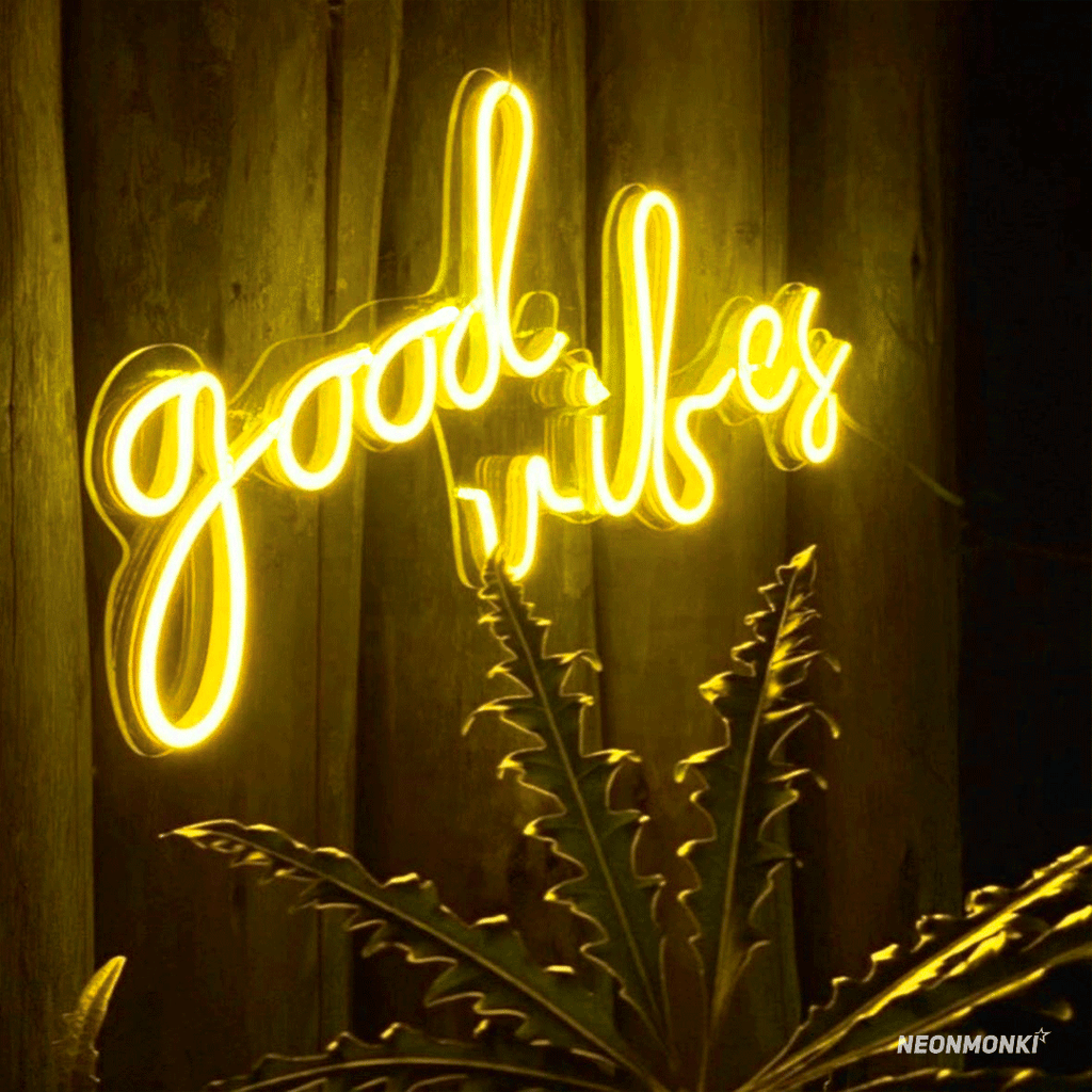 NEONMONKI - Good Vibes Only - Neonsign