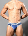 Andrew Christian | ALMOST NAKED Sports Mesh Brief Navy by Andrew Christian from JOCKBOX
