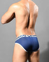 Andrew Christian | ALMOST NAKED Sports Mesh Brief Navy by Andrew Christian from JOCKBOX