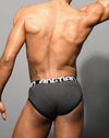 Andrew Christian | Fly Tagless Brief w/ ALMOST NAKED Charcoal by Andrew Christian from JOCKBOX