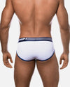 PUMP! Underwear | Navy Ribbed Brief by PUMP! Underwear from JOCKBOX