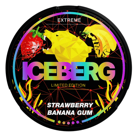 ICEBERG Strawberry Banana Gum