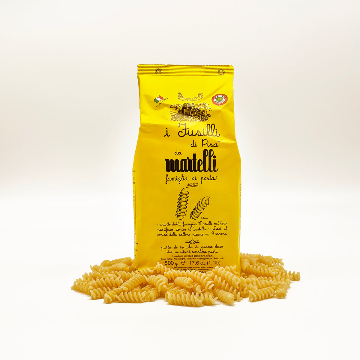 Maccheroni | Pasta | Italian | Martelli | 500g - European Natural Food Co.