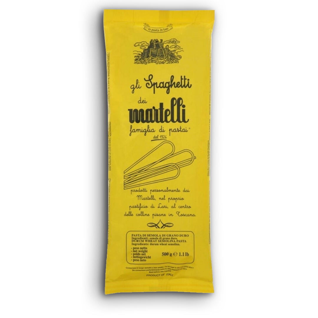 Spaghetti | Pasta | Italian | Martelli | 500g - European Natural Food Co.