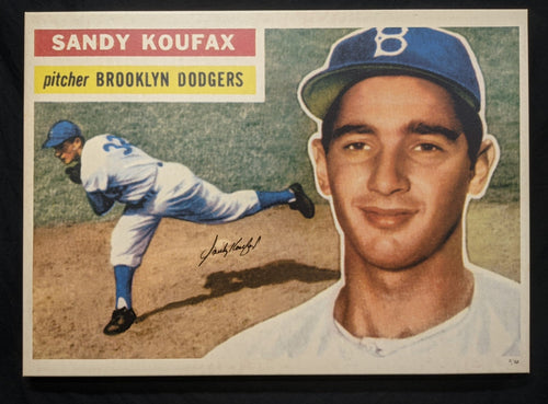 Sandy Koufax Hand Signed Autographed 16X20 Photo Dodgers W/ Maury