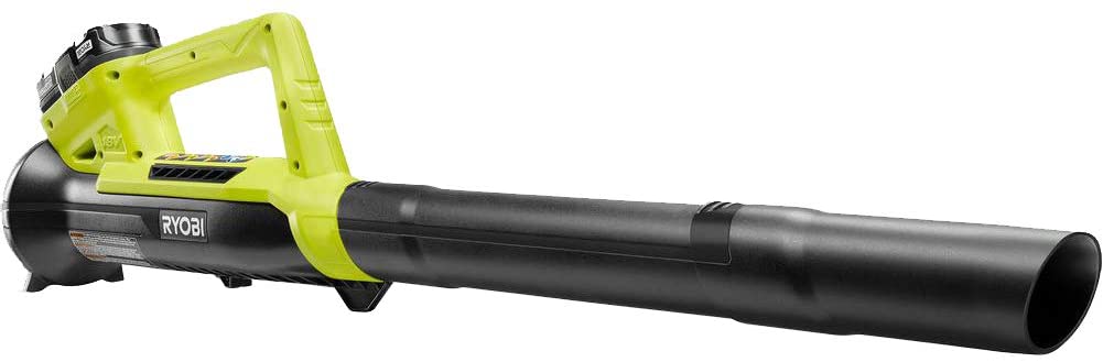 RYOBI ONE+ 18V 90 MPH 200 CFM Cordless Battery Leaf Blower/Sweeper with 2.0 Ah Battery and Charger Discount Bros, LLC.