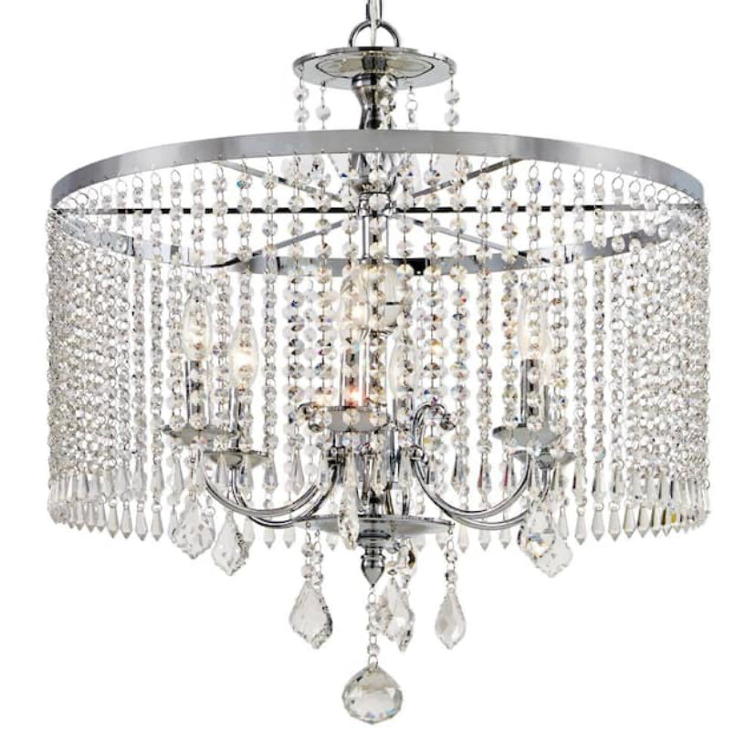 6 light chandelier calisitti collection