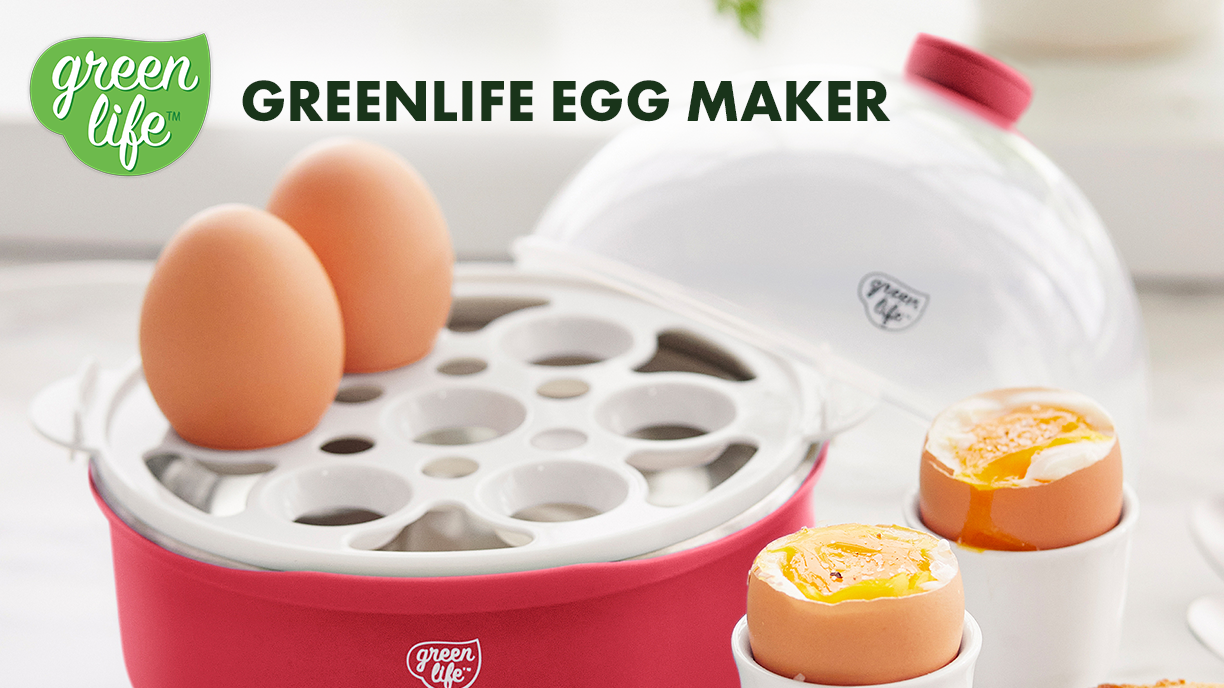 GreenLife 7-Egg Electric Egg Cooker Pink CC003765-002 - Best Buy