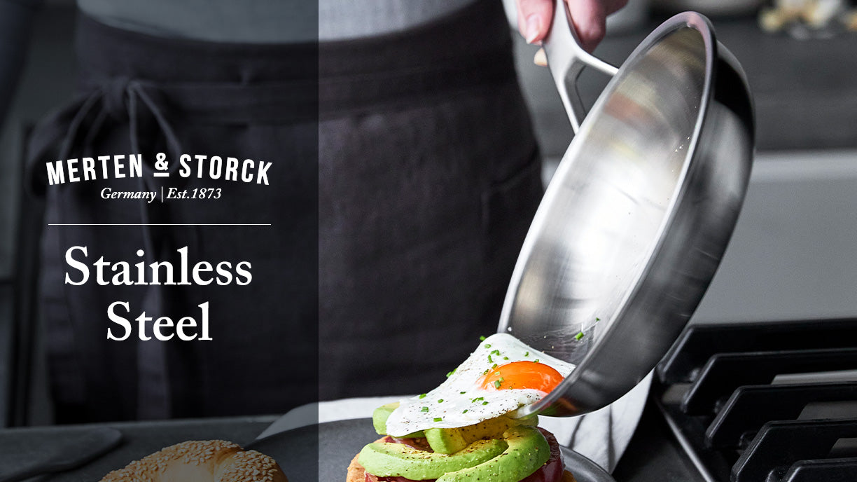 Merten and Storck  Stainless Steel 8-Piece Cookware Set
