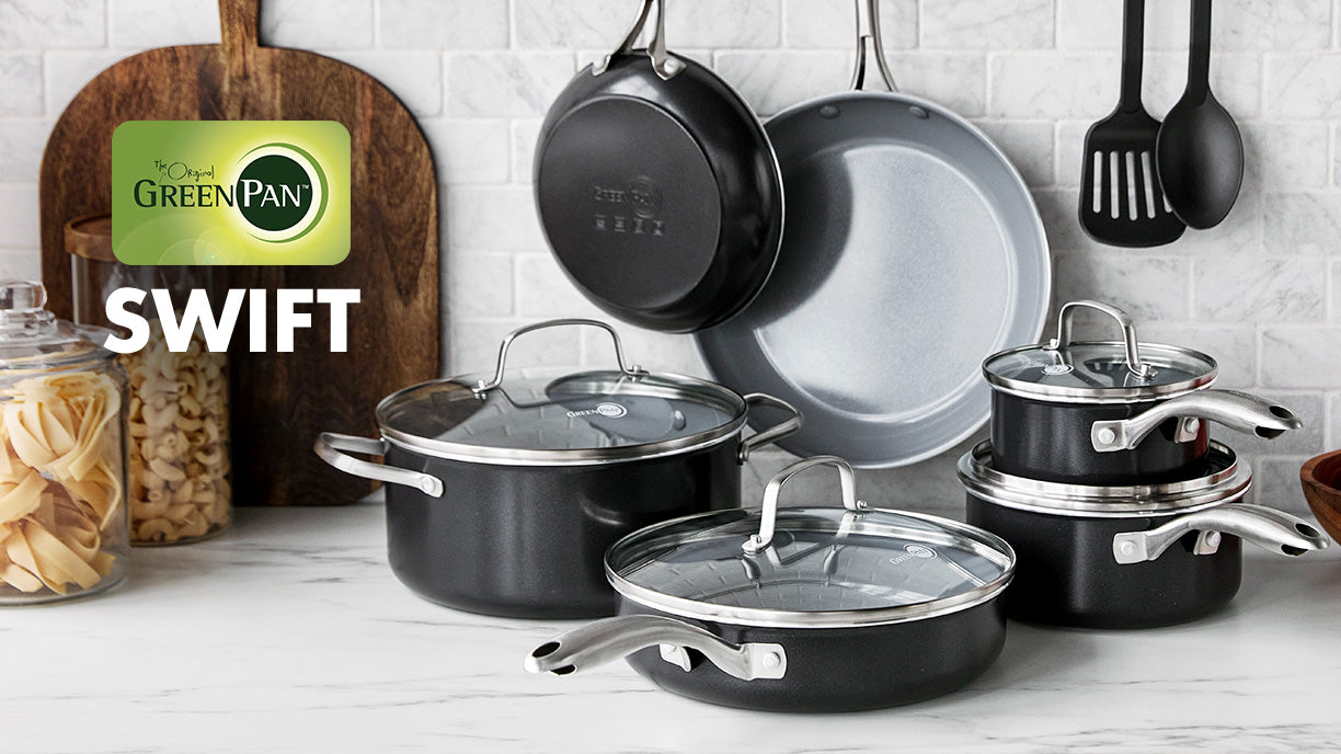 Swift Nonstick 12-Piece Cookware Set