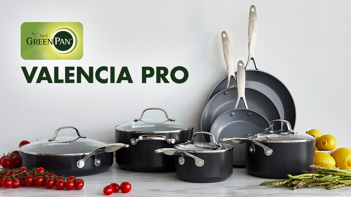 Valencia Pro Ceramic Nonstick 11-Piece Cookware Set