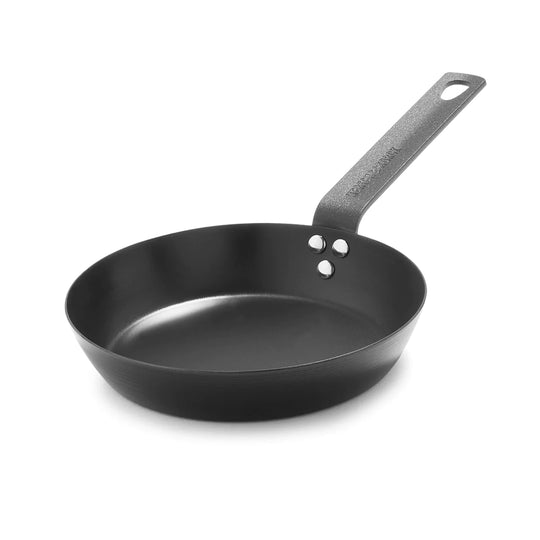 Choice 7 7/8 Carbon Steel Fry Pan