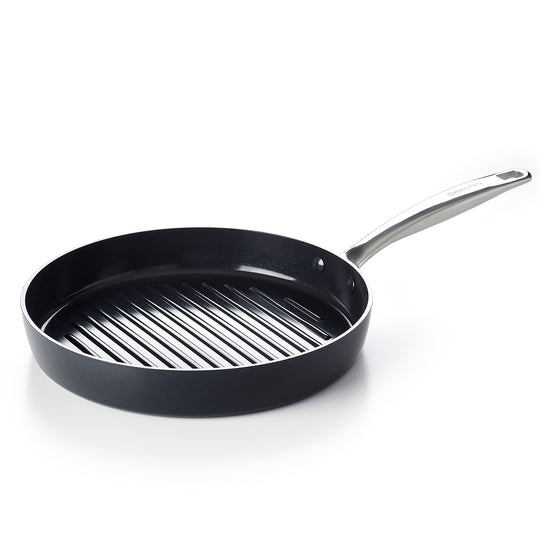 NON STICK GRILL PAN ROUND, MADE IN KOREA, ITEM#800380, 韓國不粘烤盤