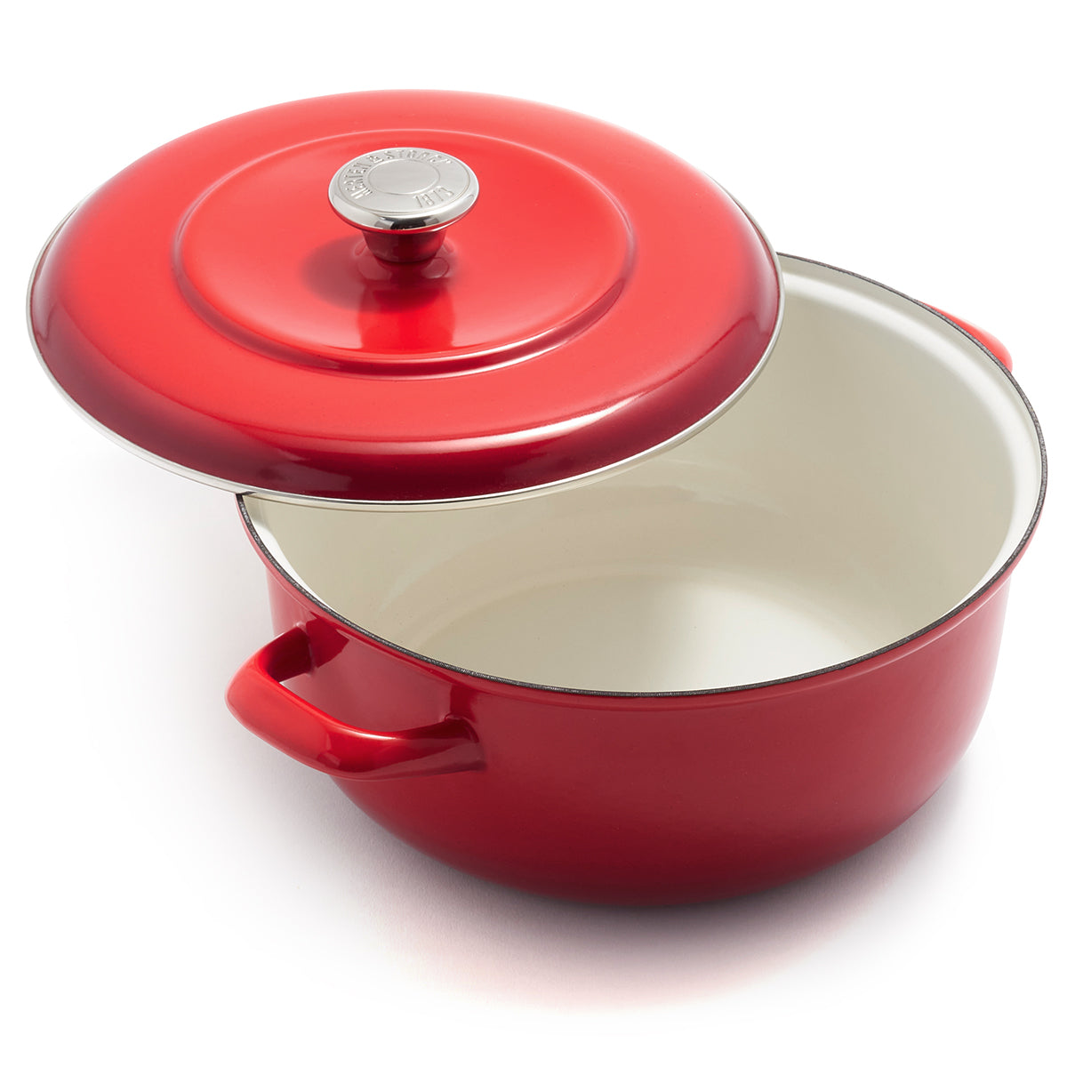 Merten & Storck Enameled Iron 1873 Dutch Oven, 5.3-Quart | Foundry Red