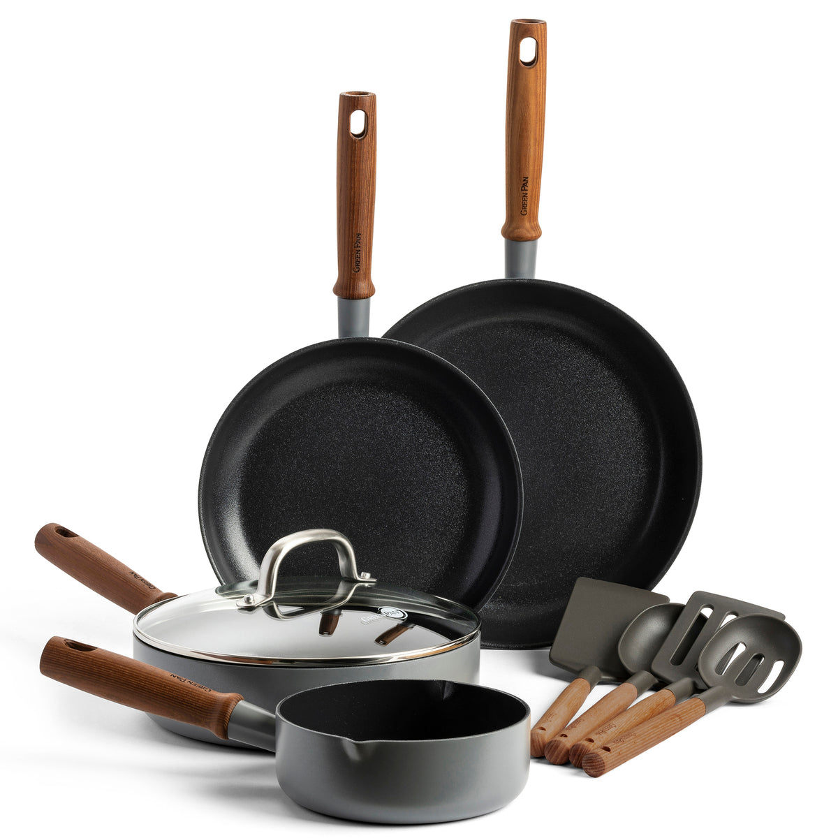 Mayflower Pro Ceramic Nonstick 9-Piece Cookware Set