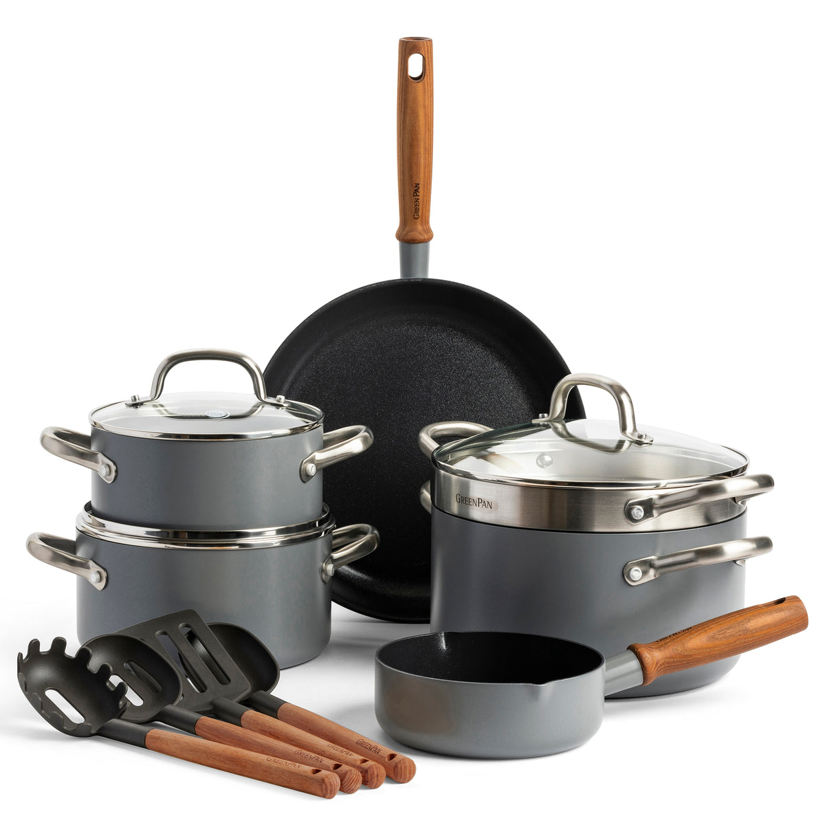 Mayflower Pro Ceramic Nonstick 13-Piece Cookware Set