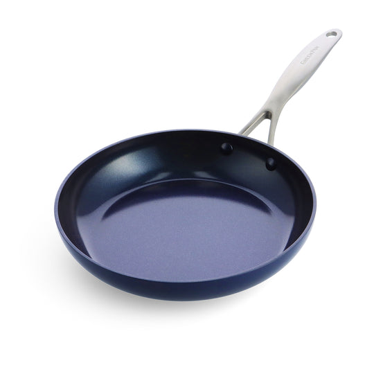 GreenPan Performance Pro Midnight Blue 3.25-Qt. Hard-Anodized Aluminum  Non-Stick Ceramic Sauté Pan with Lid + Reviews