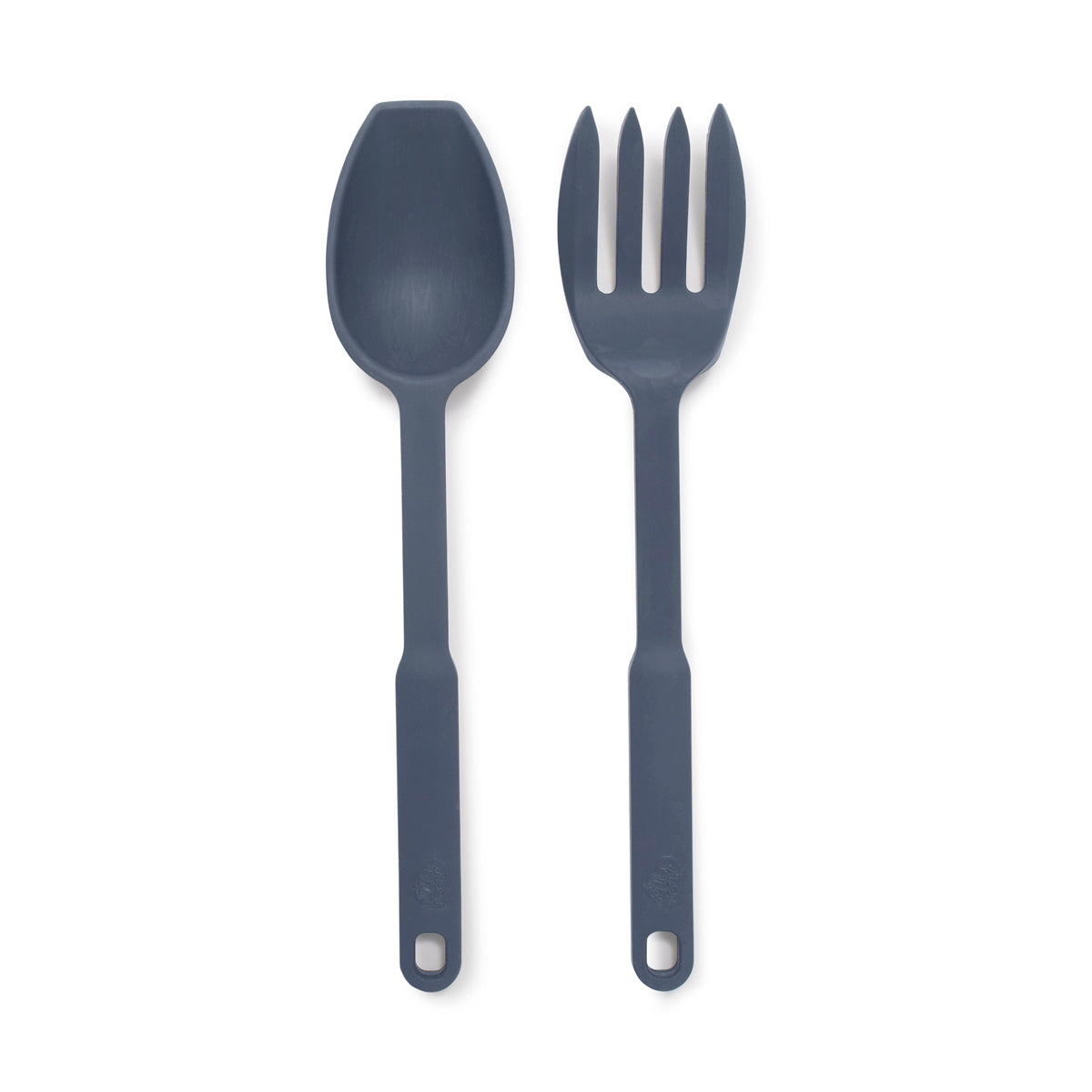 GreenLife Silicone Spoon & Fork Set | Gray