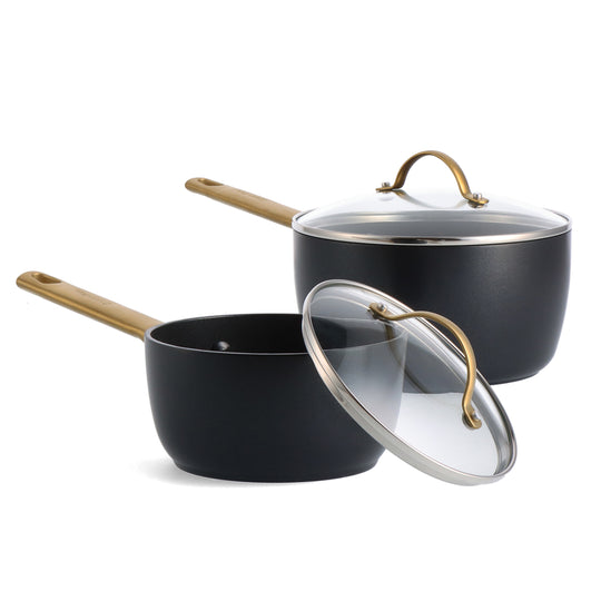 Five Two by GreenPan 2.75-Quart Saucepan with Straining Lid and