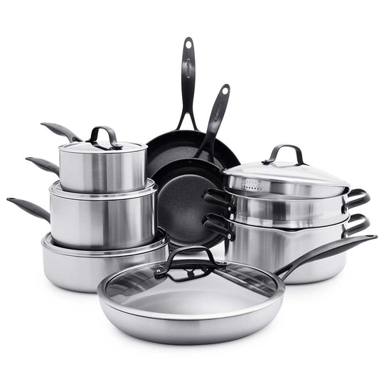 GreenPan™ Stanley Tucci™ Ceramic Nonstick 15-Piece Cookware Set