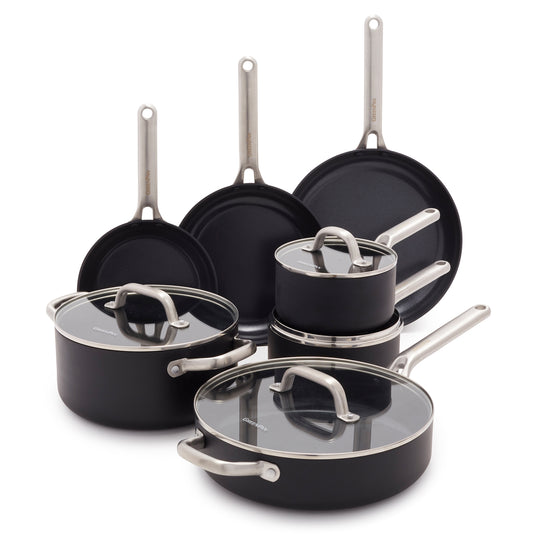 GreenPan™ Stanley Tucci™ Ceramic Nonstick 11-Piece Cookware Set