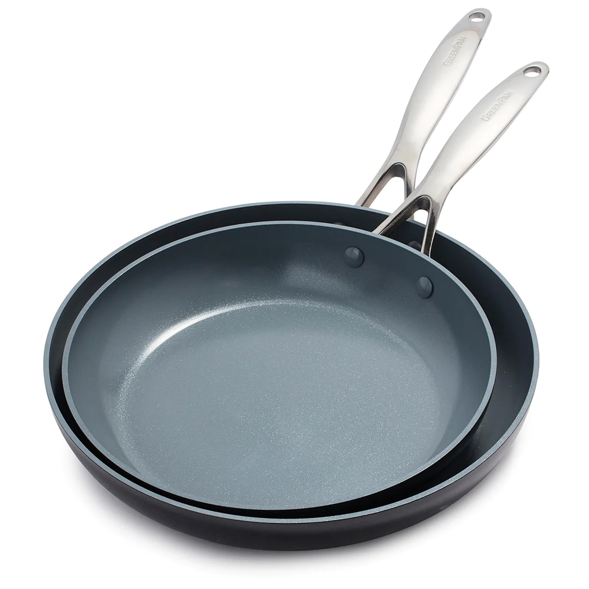 Valencia Pro Ceramic Nonstick 10 and 12" Frypan Set