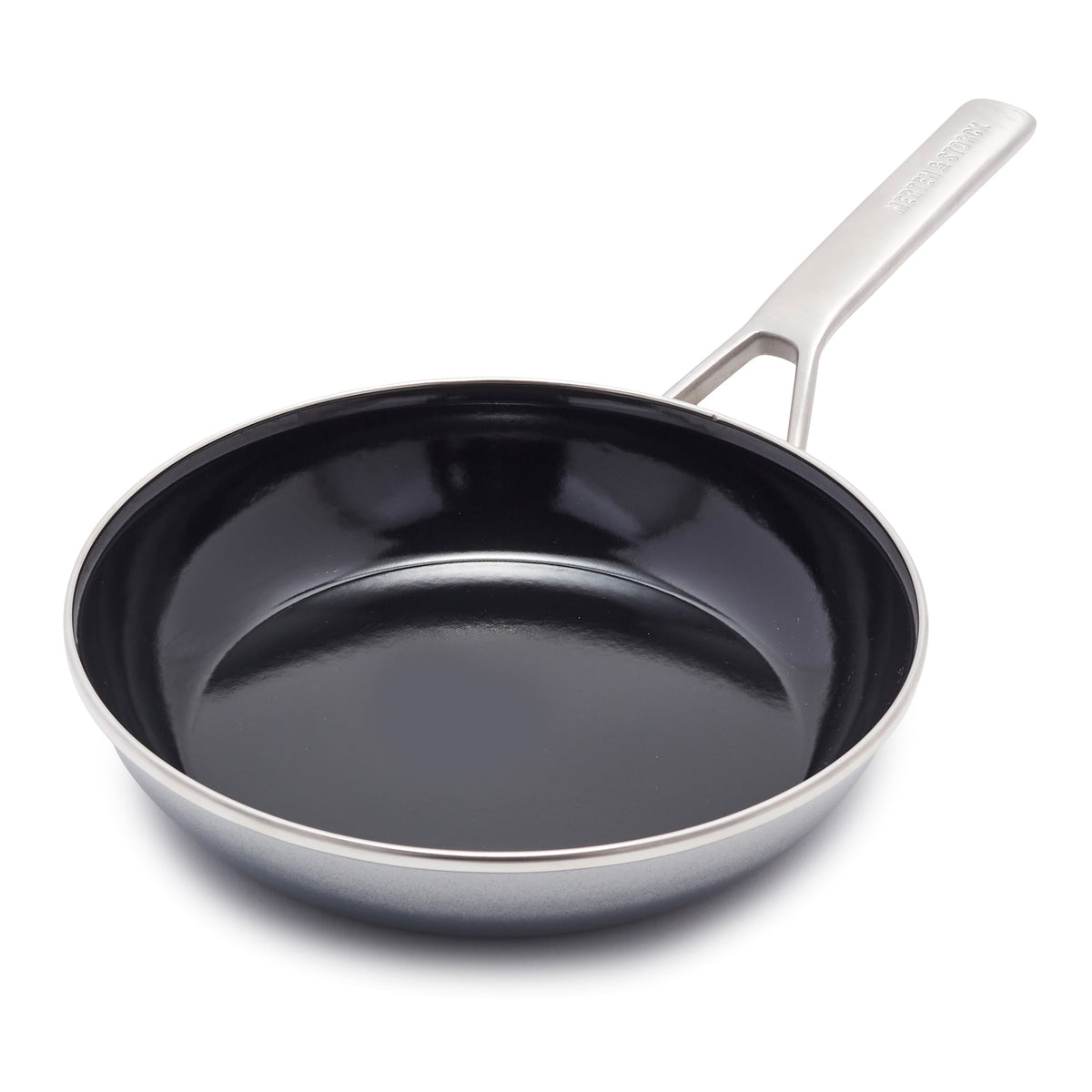 Merten & Storck Steel Core Enameled 9.5" Frypan | Cloud Gray