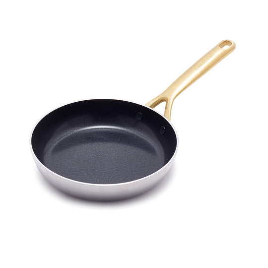 Bistro Non-Stick Stainless Fry Pan, 8, Metallic Sold by at Home