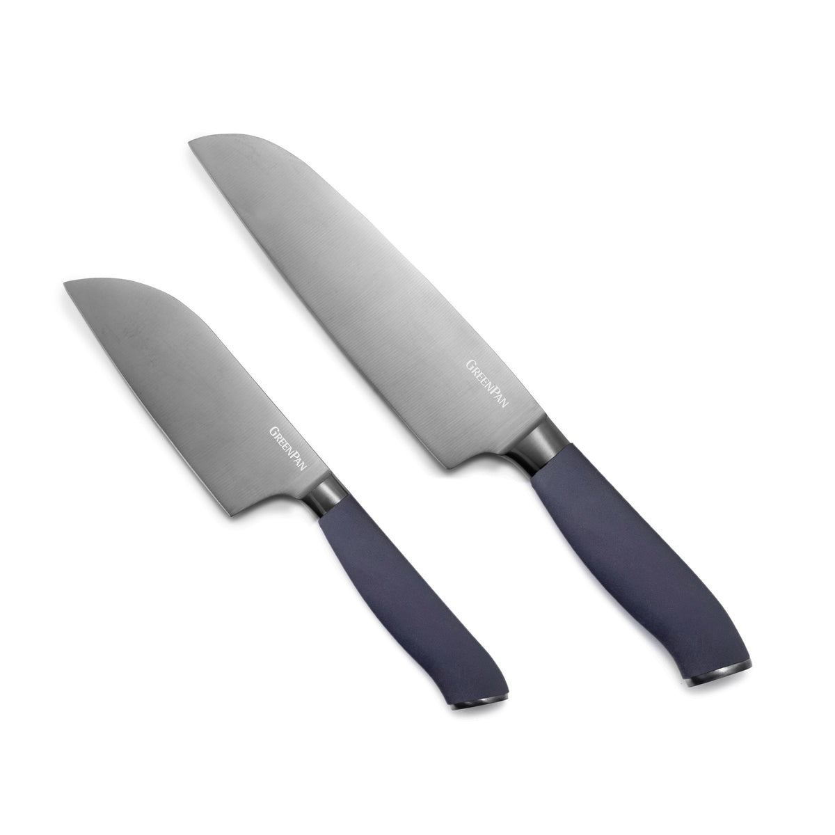 Titanium Cutlery 2-Piece Santoku Knife Set