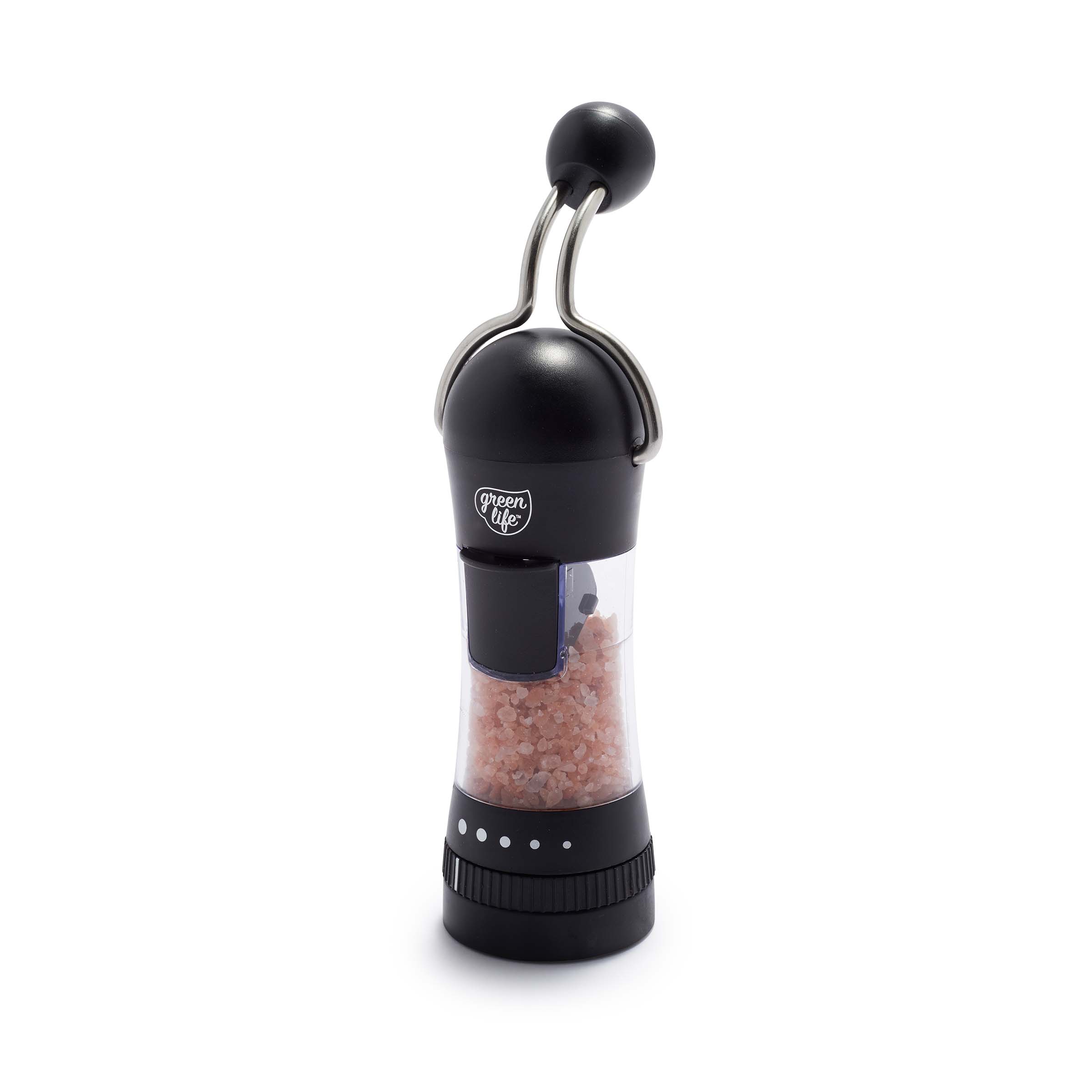 GreenLife Salt and Pepper Ratchet Mill | Black