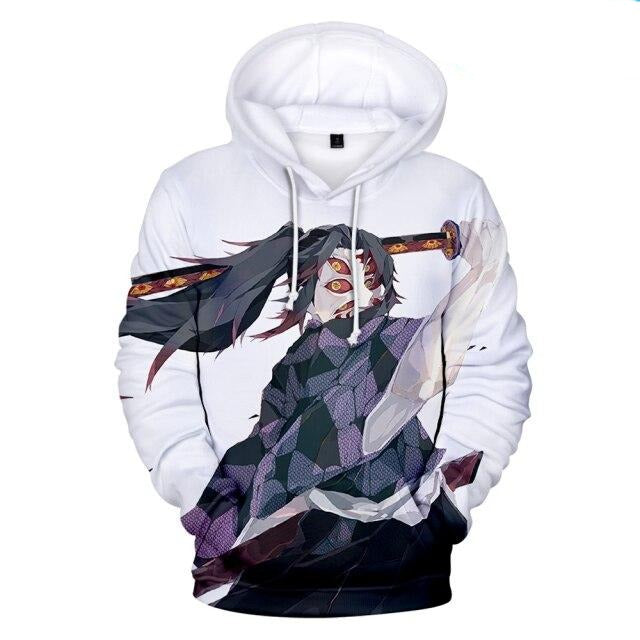 Kimetsu No Yaiba Hoodie Kokushibo Demon Official Merchandise Kimetsu N Demon Slayer World