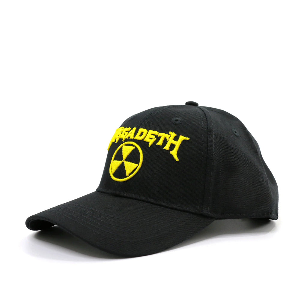 Megadeth - Hazard Logo - Black Baseball Cap | Twisted Thread NZ
