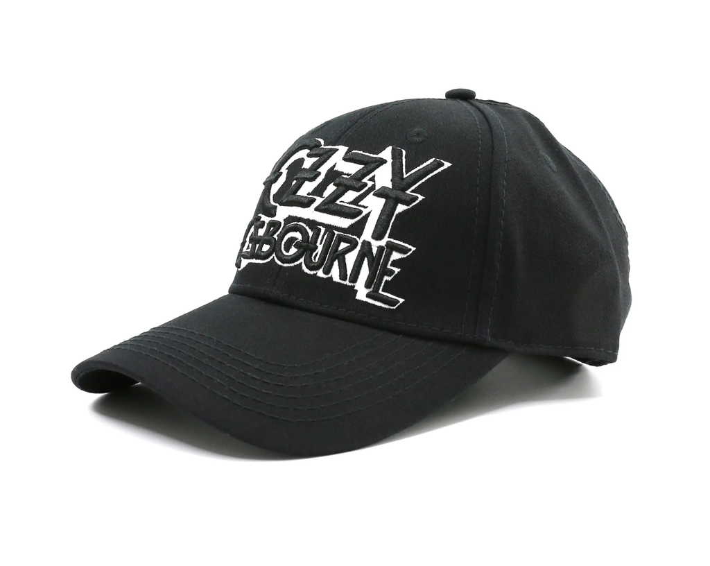 Ozzy Osbourne - Logo - Black Baseball Cap | Twisted Thread NZ