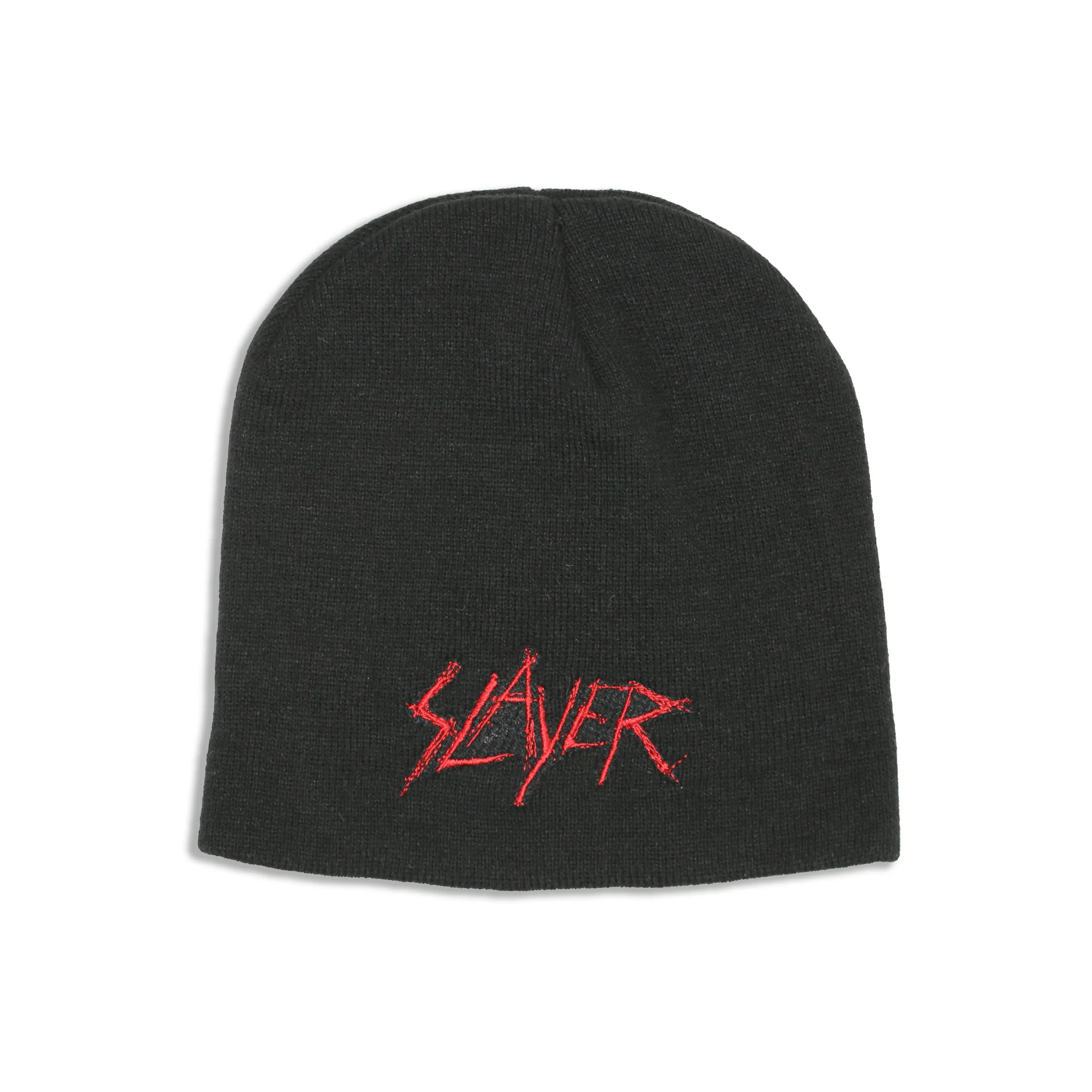 Slayer - Scratched Logo - Black Beanie | Twisted Thread NZ