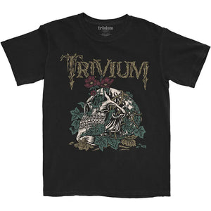 Trivium - Skelly Flower - Black T-Shirt