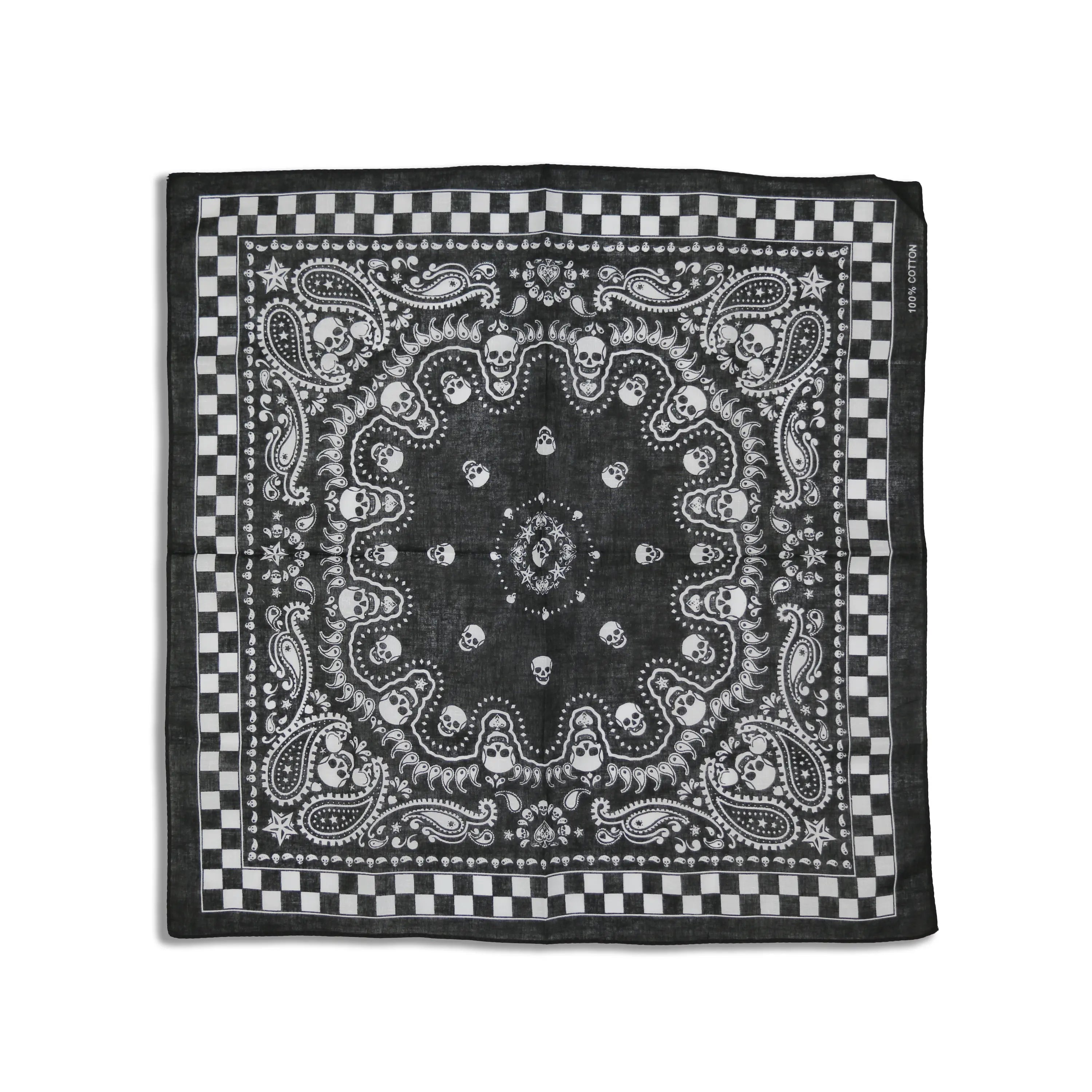 Twisted Thread - Skull - Black Bandana | Twisted Thread NZ