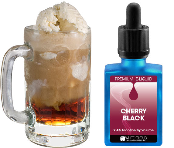 Cherry Black with a Spiked Root Beer Float
