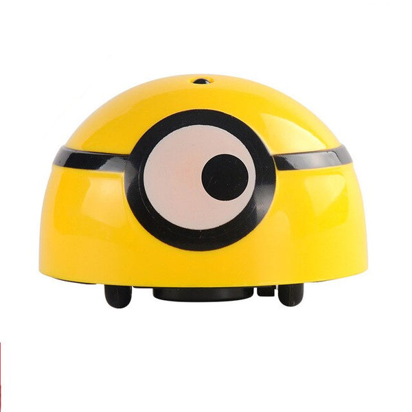 3D Cute Children Induction Electric Remote Control Runaway Small Yellow Man Owes Swearing Stinky Insect Toy 7
