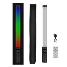 Load image into Gallery viewer, Remote Controlled RGB Handheld LED Video Photography Light- USB Charging - MiniDM Store
